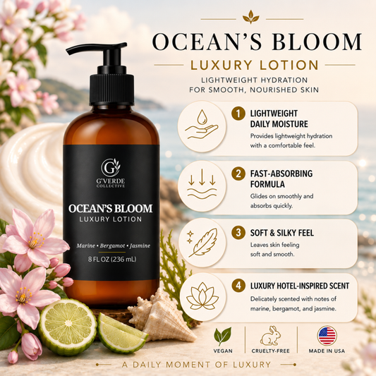 Ocean’s Bloom — Hand & Body Lotion · Airy, fresh & soft hydration
