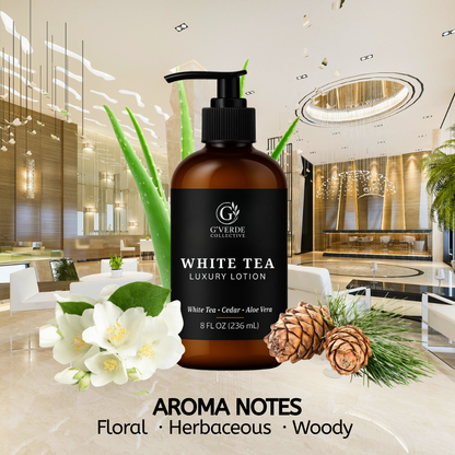 G’Verde Collective White Tea Luxury Hand and Body Lotion | Inspired by the Signature Scents of 5-Star Hotels