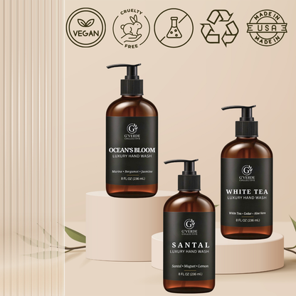 G’Verde Collective Ocean’s Bloom Luxury Hand Wash | Inspired by the Signature Scents of 5-Star Hotels