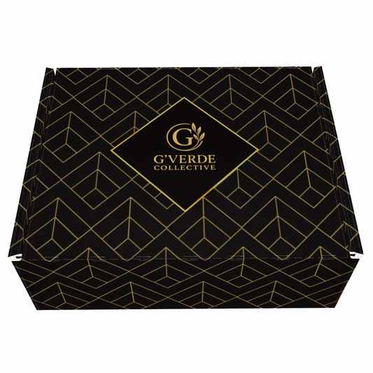 G’Verde Collective Black & Gold Luxury Gift Box