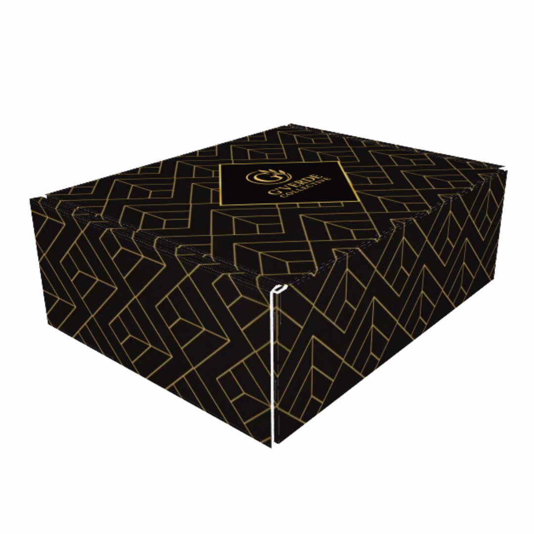 Noir — The Gift Box · A bold, refined presentation