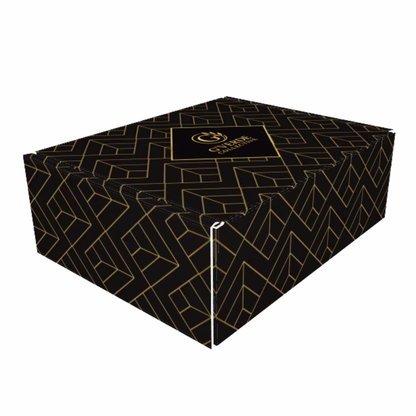 Noir — The Gift Box · A bold, refined presentation