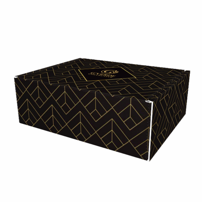 Noir — The Gift Box · A bold, refined presentation