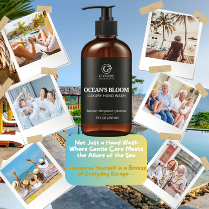 G’Verde Collective Ocean’s Bloom Luxury Hand Wash | Inspired by the Signature Scents of 5-Star Hotels