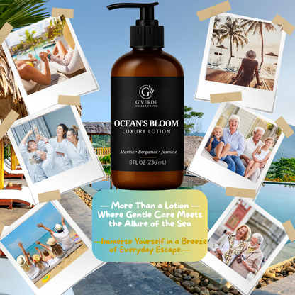 G’Verde Collective Ocean’s Bloom Luxury Hand and Body Lotion | Inspired by the Signature Scents of 5-Star Hotels