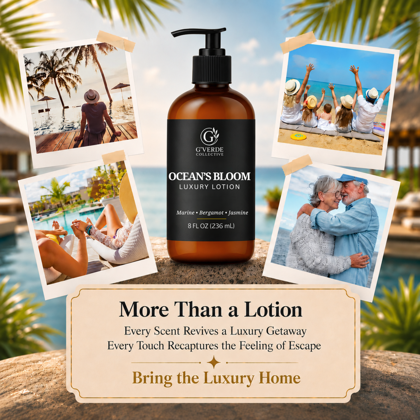 Ocean’s Bloom — Hand & Body Lotion · Airy, fresh & soft hydration