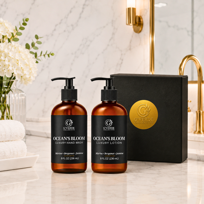 Ocean’s Bloom — The Sink Set · A fresh daily ritual