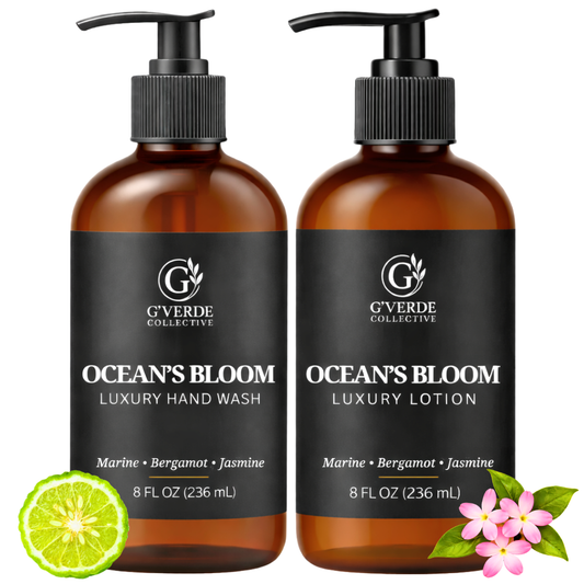 Ocean’s Bloom — The Sink Set · A fresh daily ritual