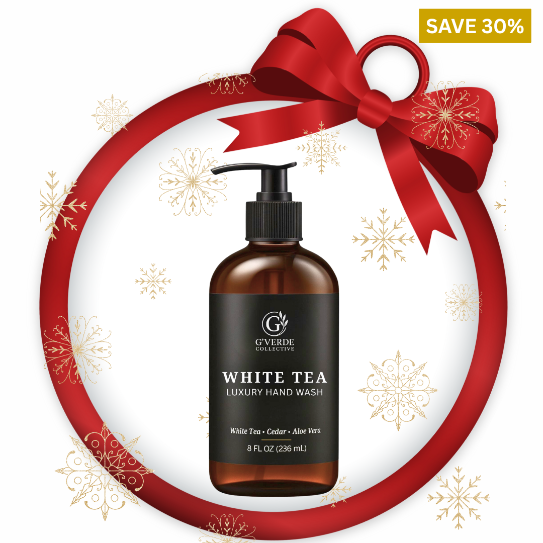 G’Verde Collective White Tea Luxury Hand Wash | Inspired by the Signature Scents of 5-Star Hotels