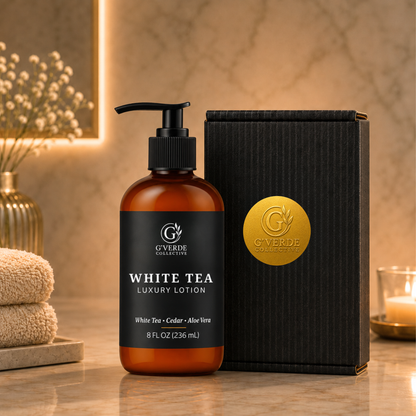 White Tea — Hand & Body Lotion · Soft, calming & gentle hydration