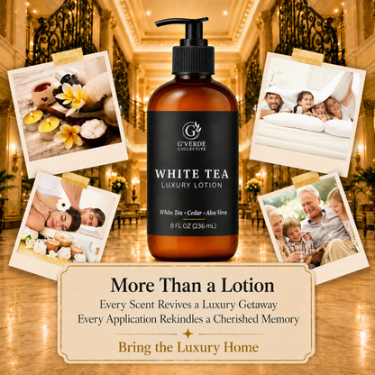 White Tea — Hand & Body Lotion · Soft, calming & gentle hydration