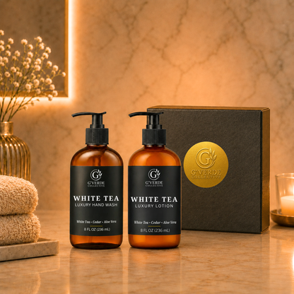 White Tea — The Sink Set · A calming daily ritual